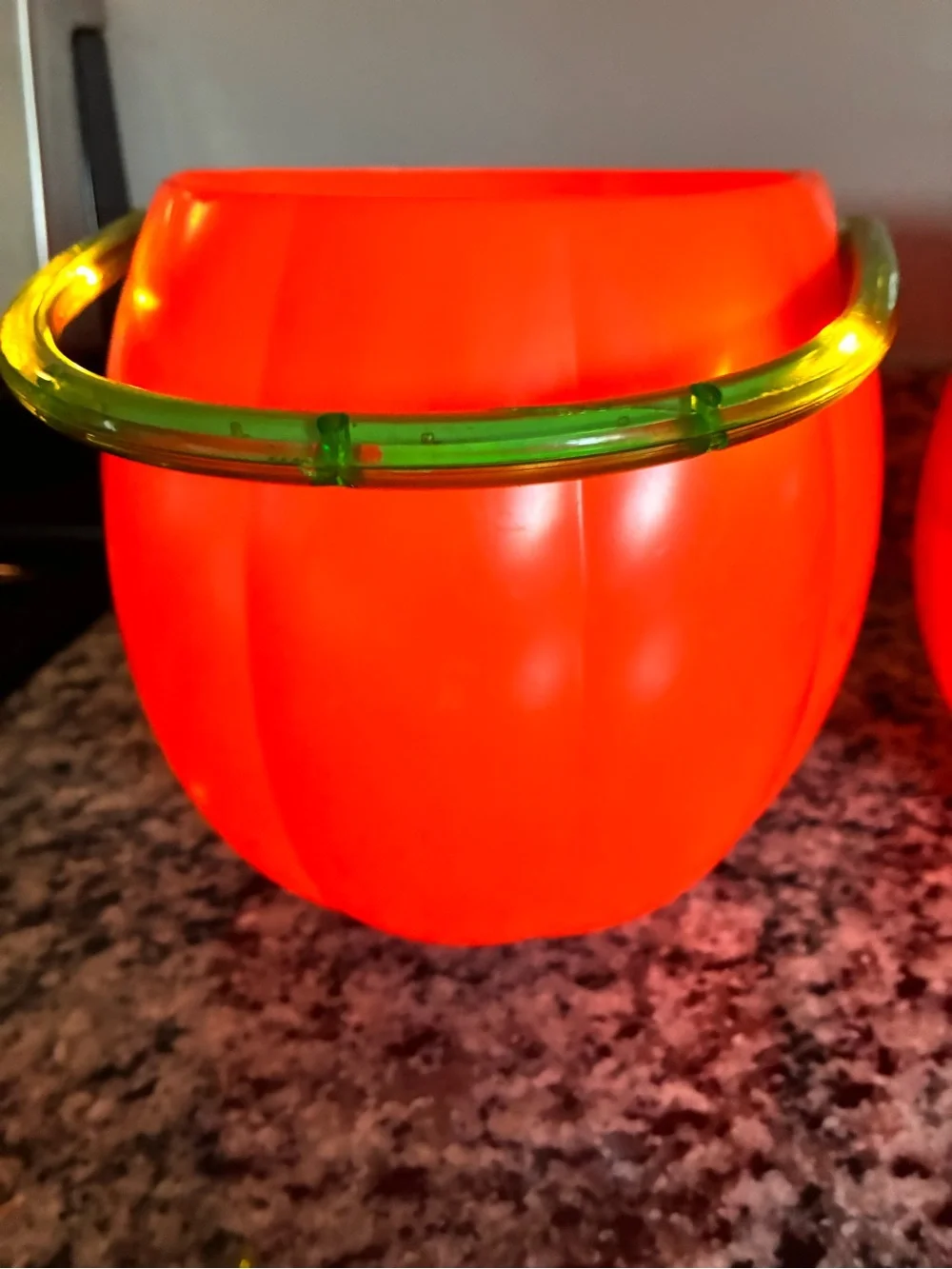 Halloween Pumpkin Candy Bucket - Orange Jack-O'-Lantern